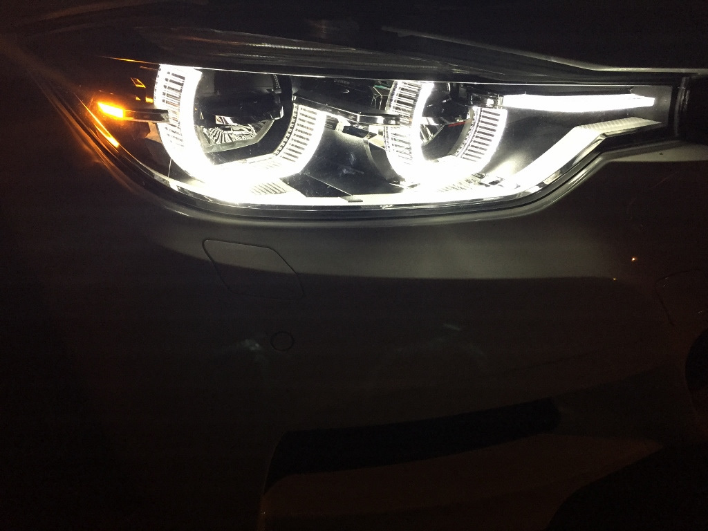 Bmw f30 подключение led фар