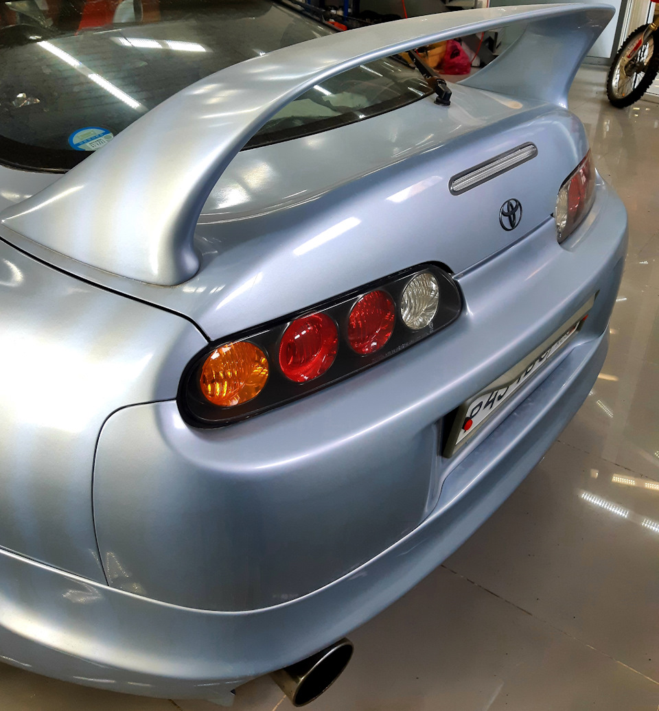 В Белом сервисе — Toyota Supra (80)