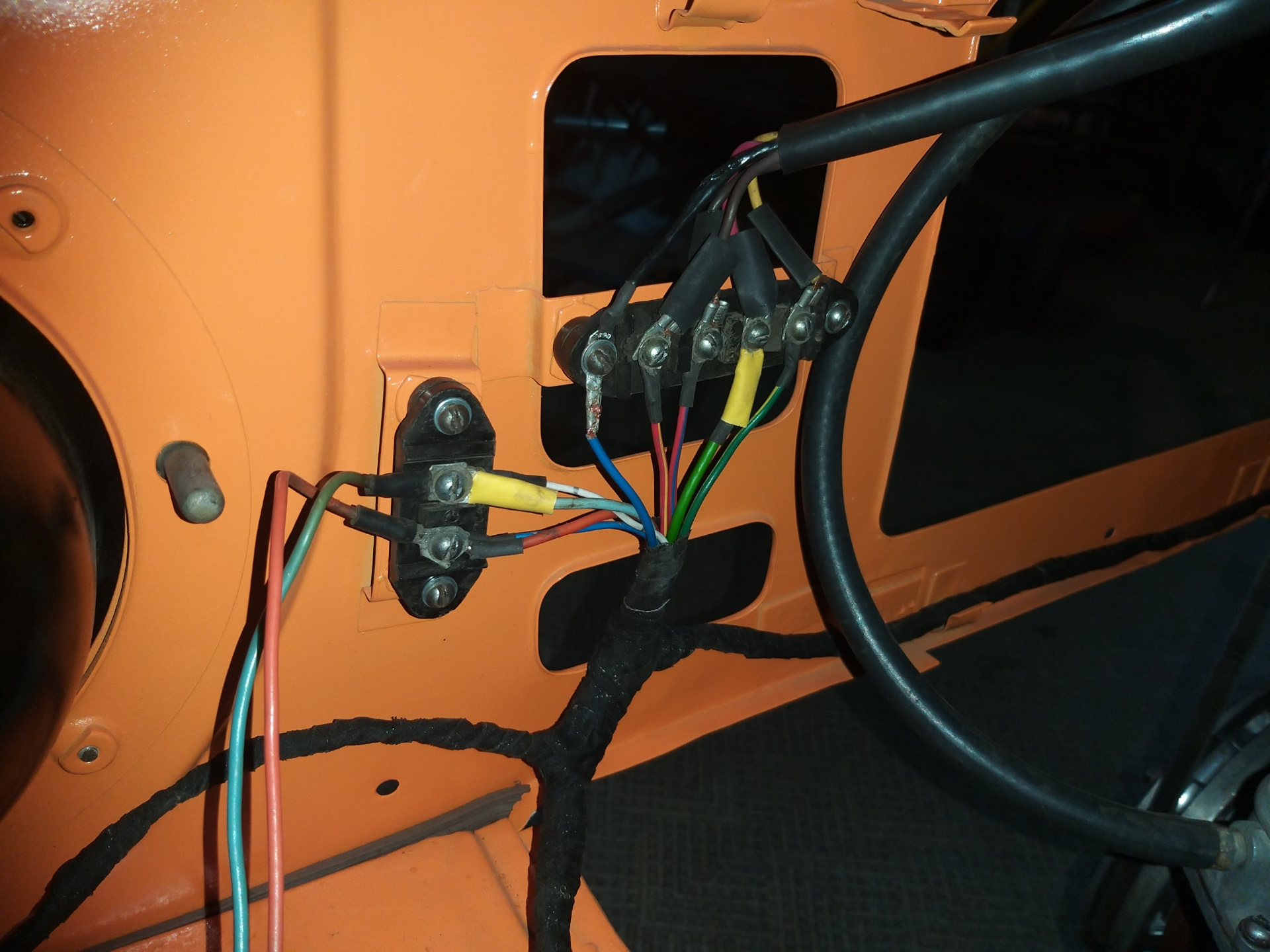 Проводка — ЛуАЗ 969, 1,2 л, 1977 года | своими руками | DRIVE2