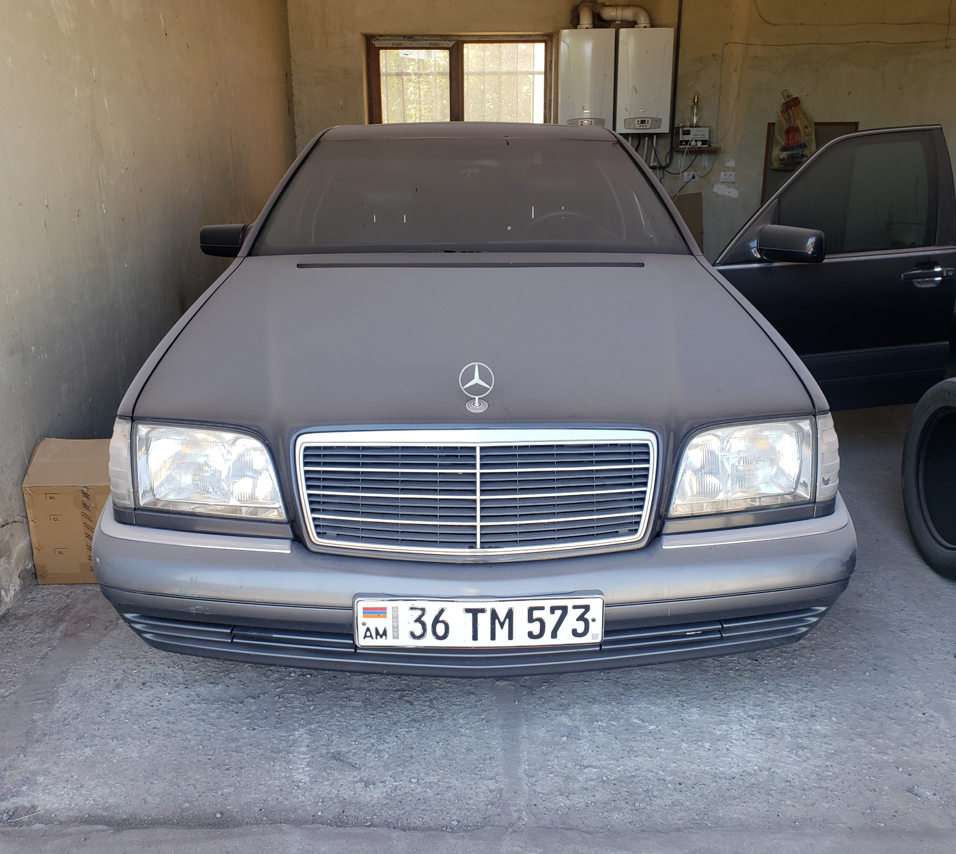 Почти остался без глушителя — Mercedes-Benz S-Class (W140), 3,5 л, 1995  года | поломка | DRIVE2