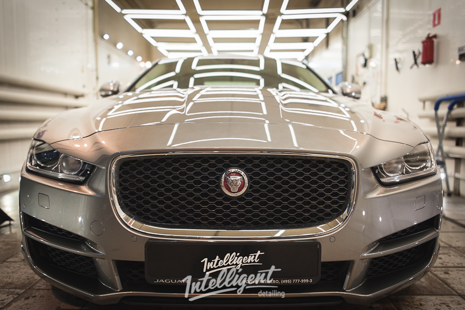 Jaguar XE — полировка и жидкое стекло — intelligentdetailing на DRIVE2