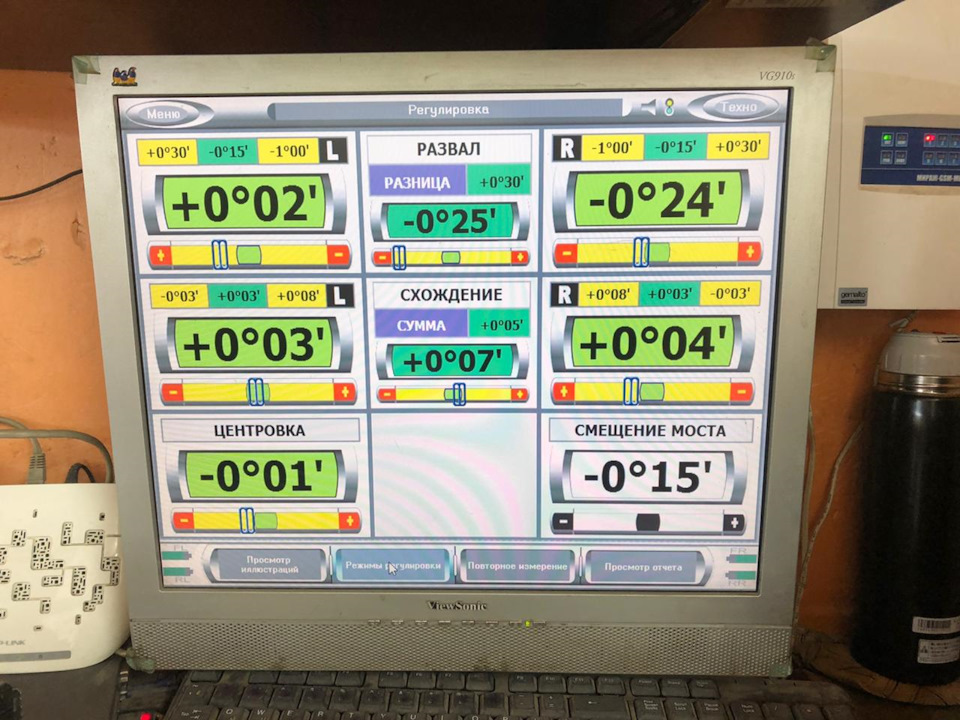 Вопрос — тянет машину вправо, из-за чего? — Toyota Mark II (110), 2,5 л ...