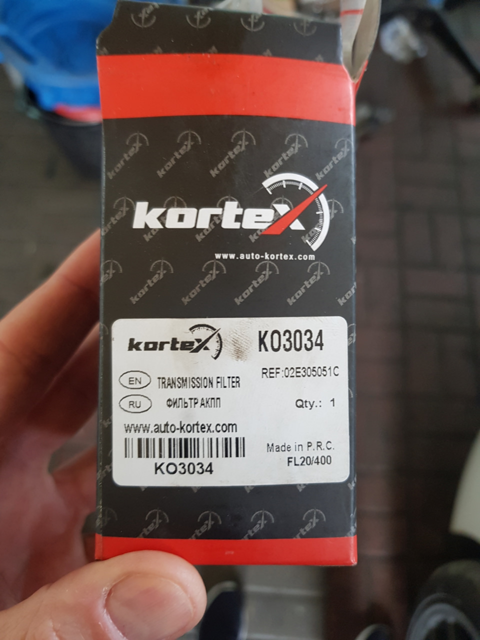 KO3034 Фильтр масляный АКПП VAG 04- DSG 6-ступка KORTEX | Запчасти на ...