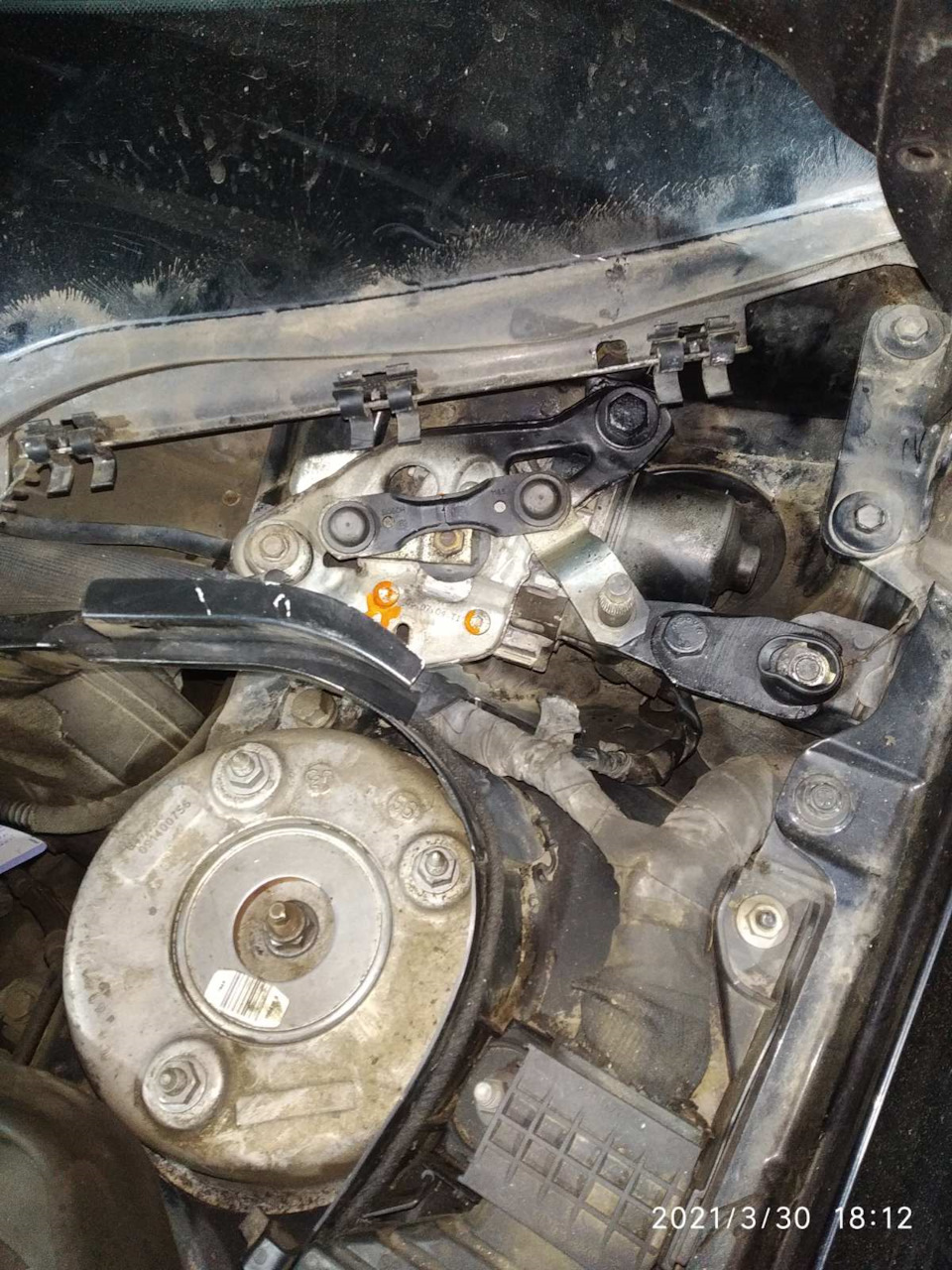 Подкрашен и установлен, левый. — Citroen C5 (2G)