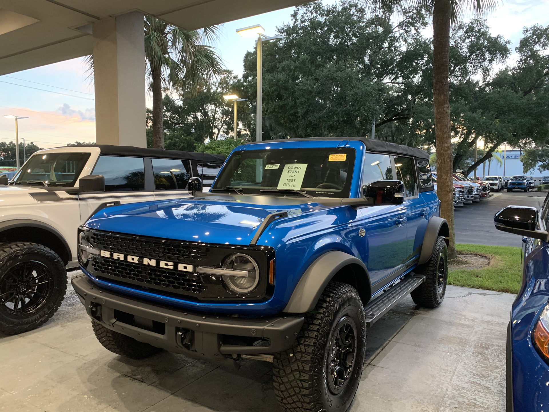 Ford Bronco 2018 display