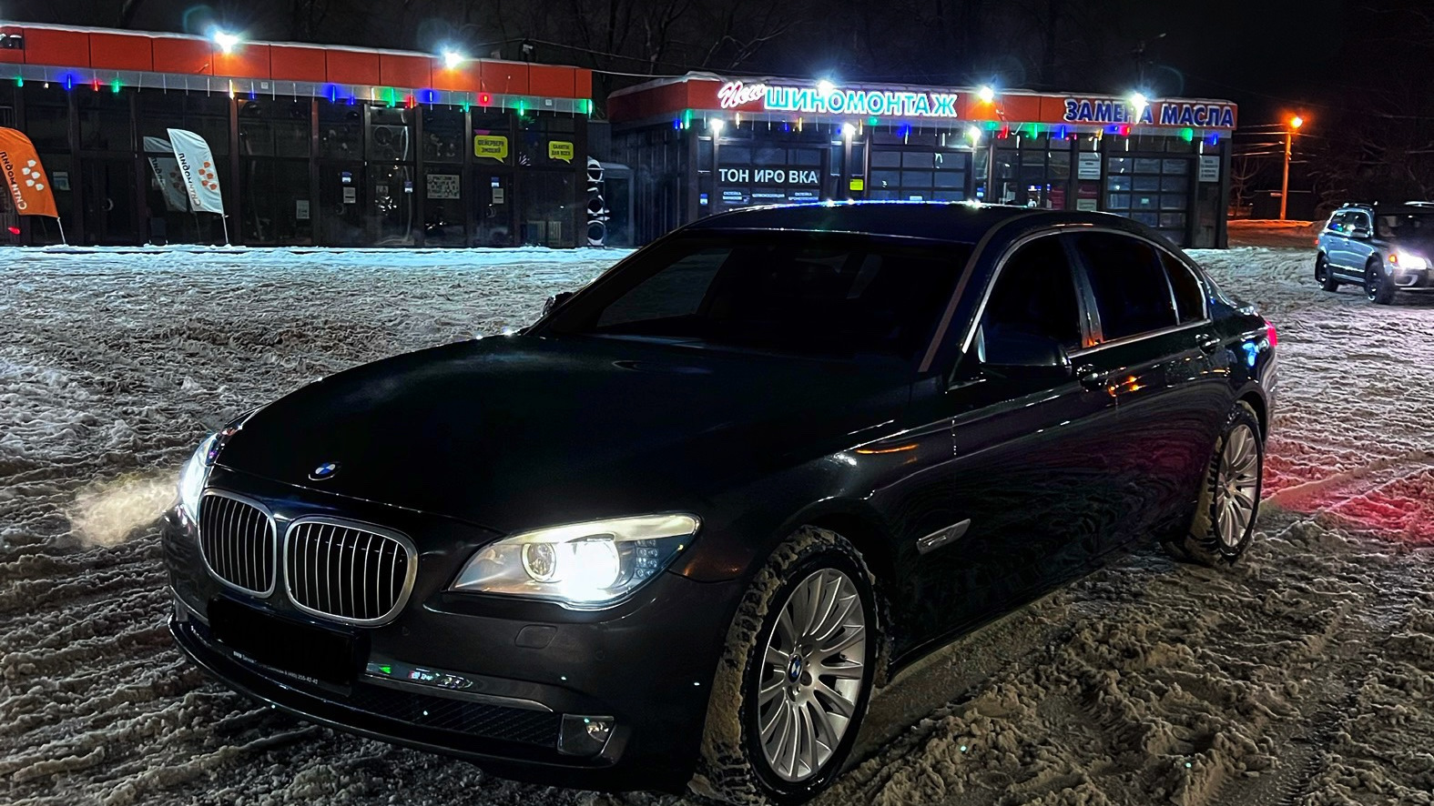 BMW 7 series (F01/02) 4.4 бензиновый 2008 | Серая интрига на DRIVE2