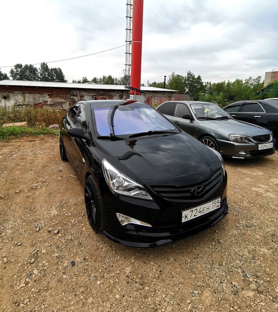 Мультируль Модному — Hyundai Solaris (1G), 1,6 л, 2015 года ...