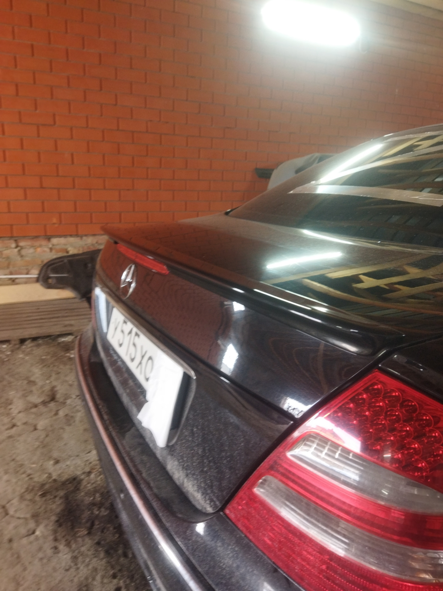 Спойлер на крышку — Mercedes-Benz E-Class (W211), 3,2 л, 2002 года ...