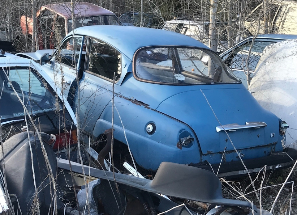 Брошенные авто в европе
