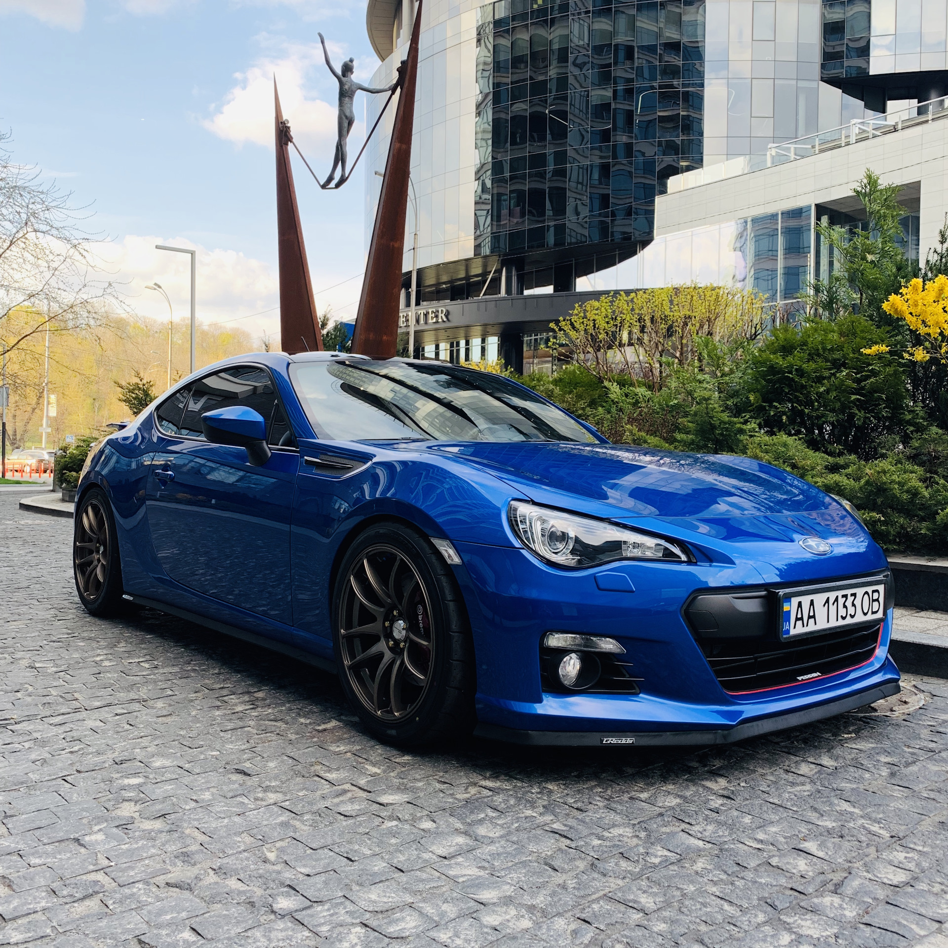 Спортивная Субару BRZ