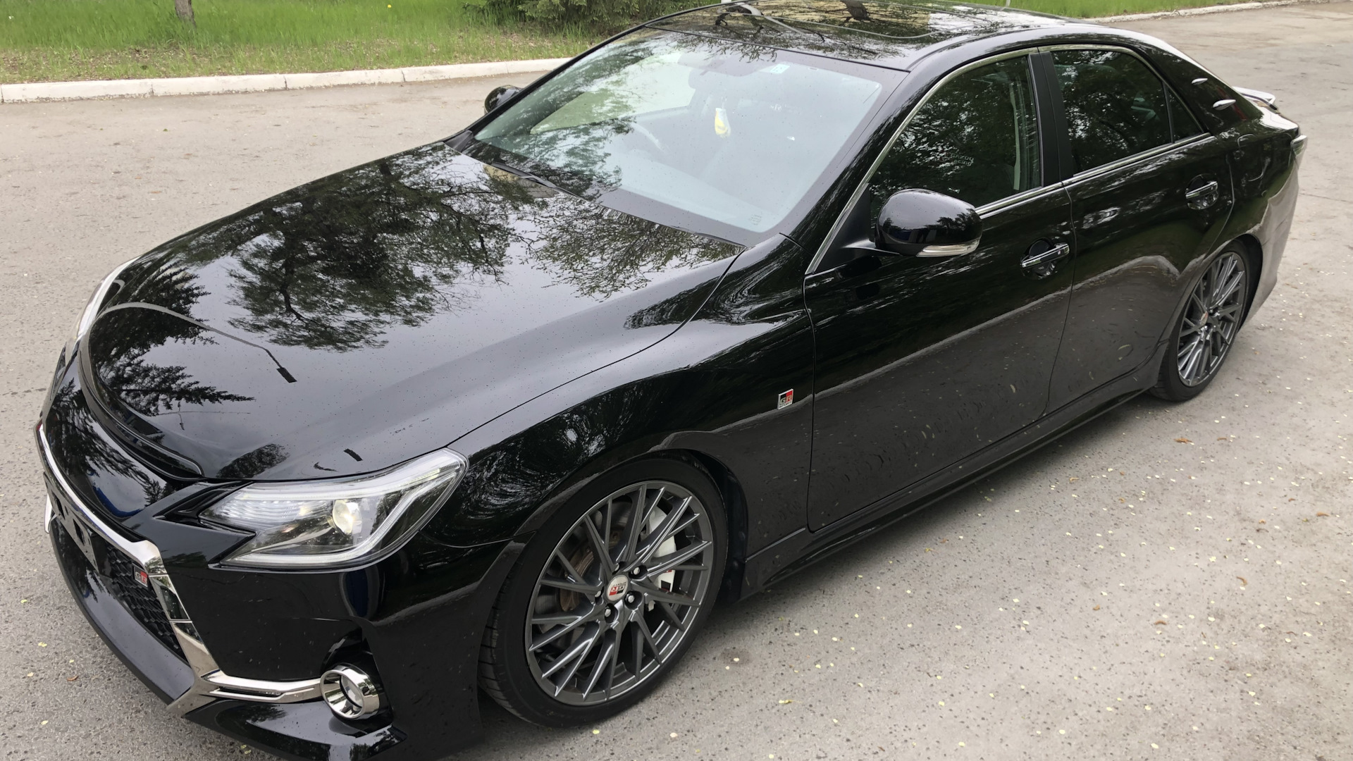 Toyota Mark X (GRX130) 3.5 бензиновый 2017 | GR SPORT на DRIVE2