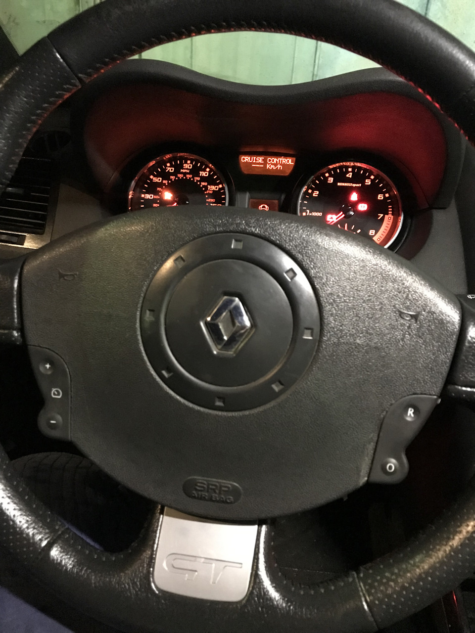 Руль GT — Renault Megane II, 1,4 л, 2005 года | запчасти | DRIVE2