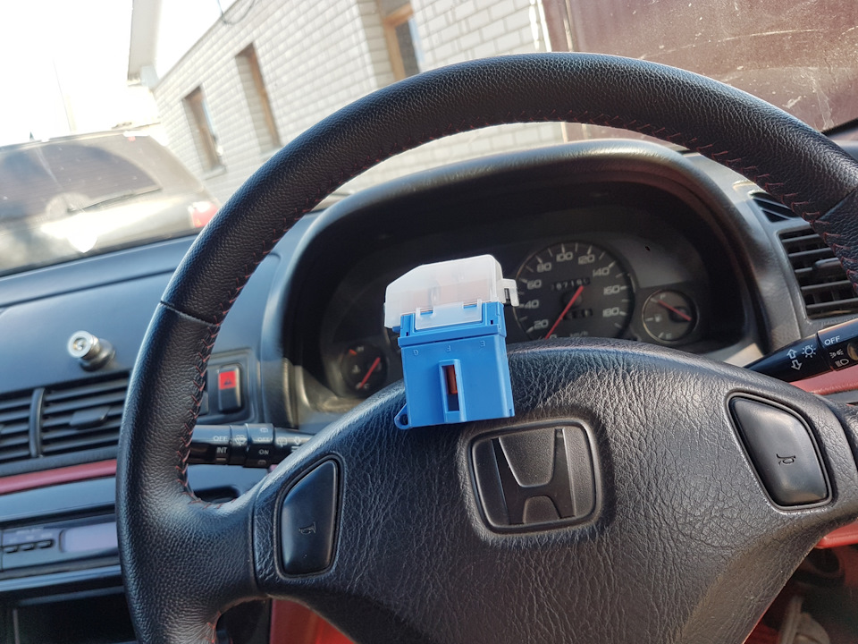 Замена контакт группы замка зажигания honda prelude 5.щелкает стартер ...