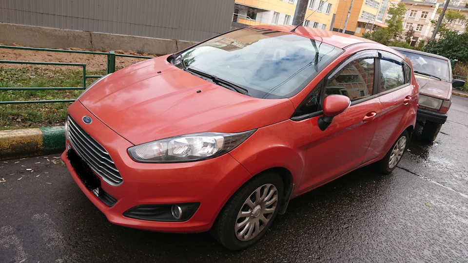 Замена дворников — Ford Fiesta (Mk VI), 1,6 л, 2015 года | аксессуары ...