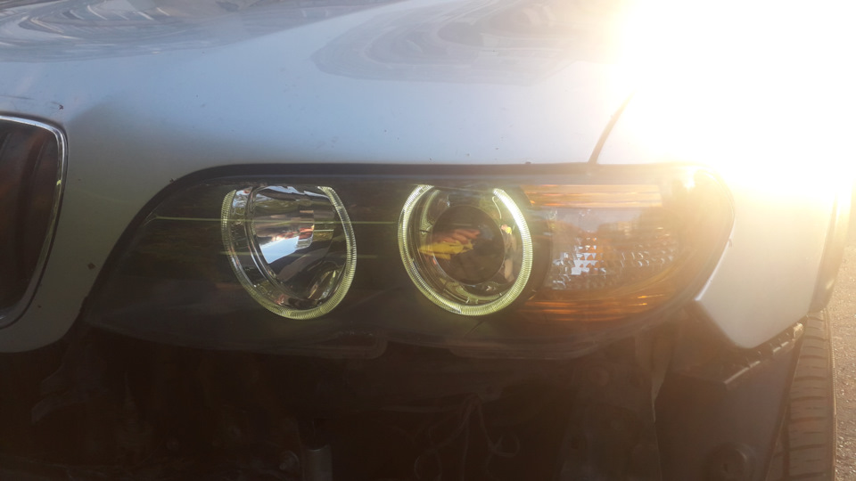 Дефектовка и переборка фар — BMW X5 (E53), 3 л, 2004 года | стайлинг ...