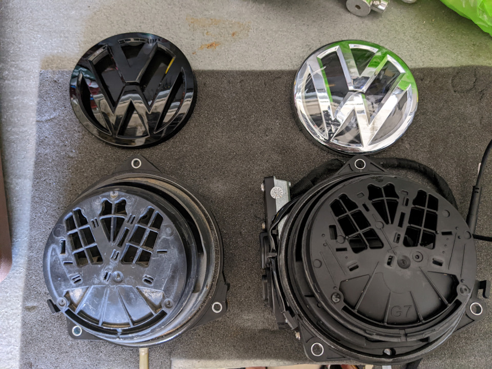 Камера заднего вида — Volkswagen Golf Mk7, 1,4 л, 2014 года ...