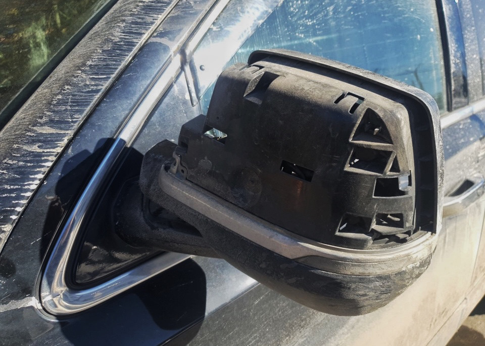 Tahoe K2UXX «отъехал» механизм складывания зеркала или как я помог ...