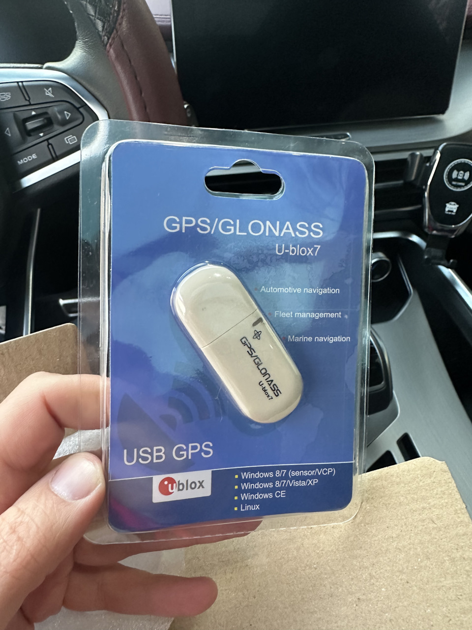 usb gps приемник u-blox 7