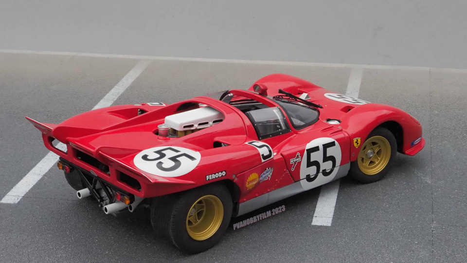 Ferrari 512 S 1970 ニュルブルクリンク1000km 1/18 MG-MODEL 512S-30 Scale 1/43 | FERRARI 512S SPIDER N 57