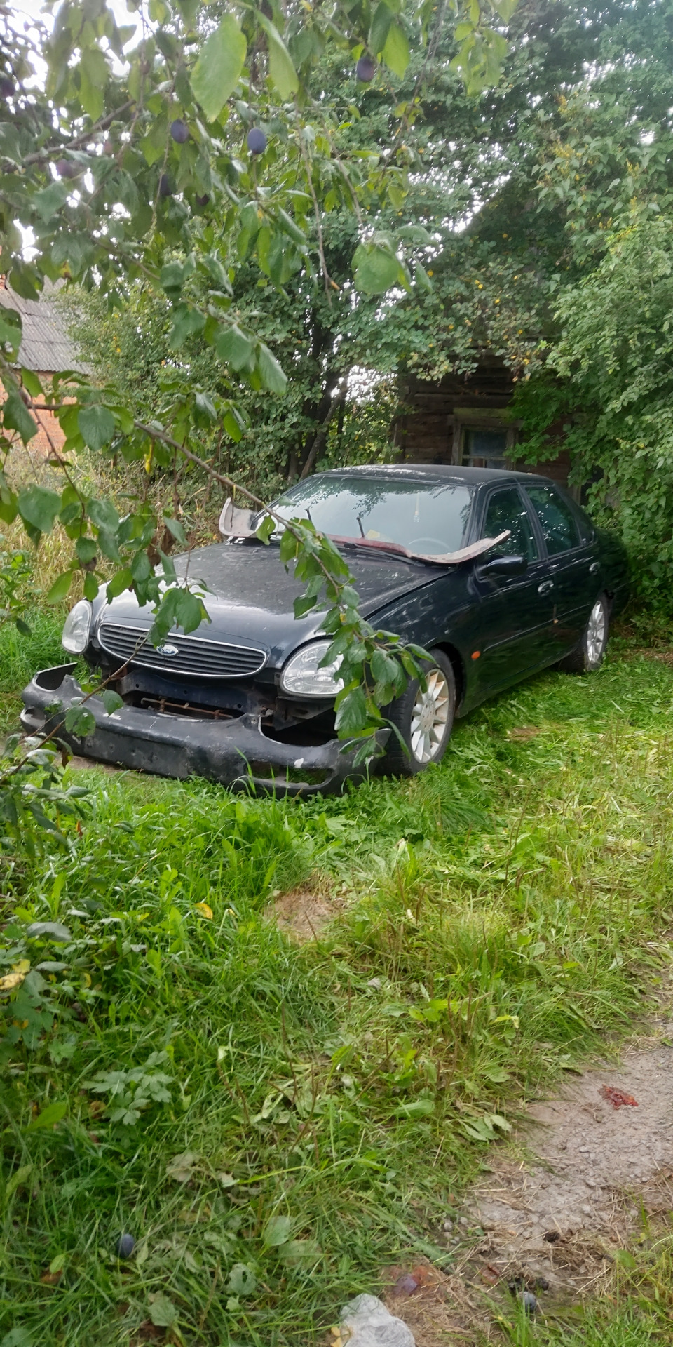 Тросик открытия капота — Ford Scorpio II, 2,3 л, 1997 года | своими ...