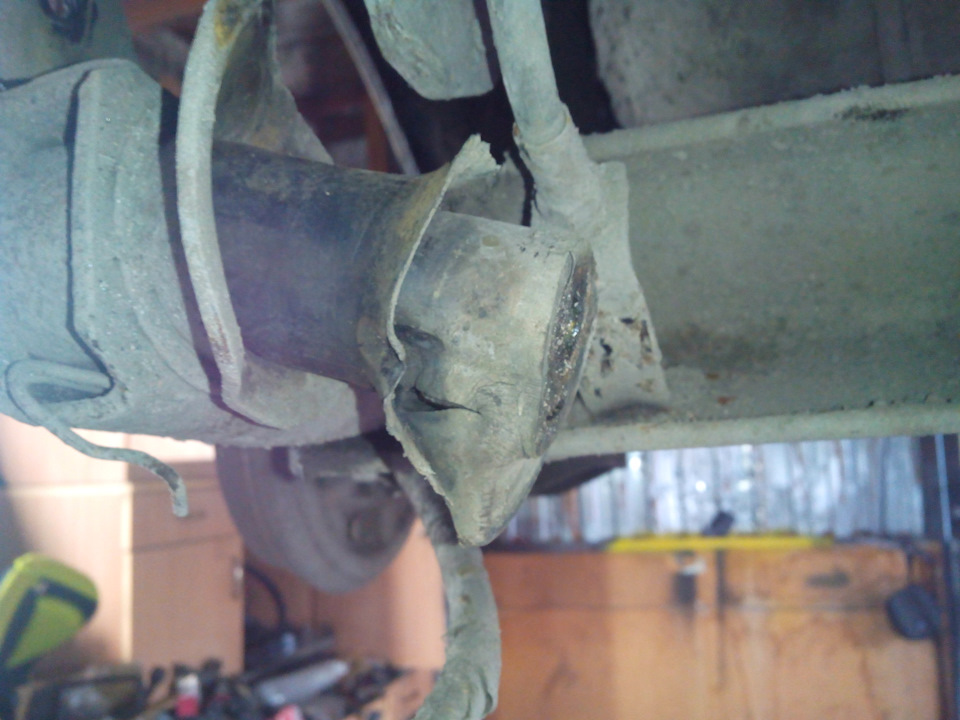 Замена сайлентблоков балки без её снятия — Volkswagen Jetta II, 1,8 л ...