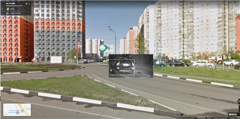 Где примерно находился Лось в момент фотофиксации нарушения. — Volvo XC90 (1G)