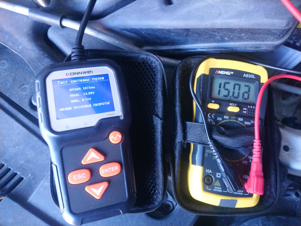 Перезаряд генератора. — Mitsubishi Lancer X, 1,5 л, 2011 года | визит ...