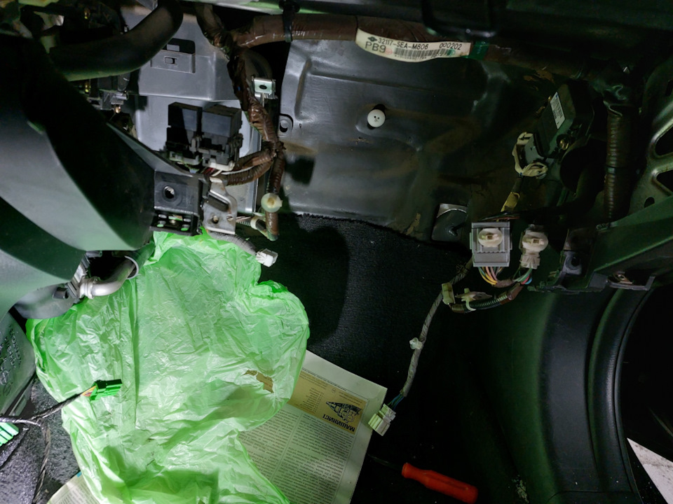 Замена радиатора печки — Honda Accord (7G), 2,4 л, 2004 года своими