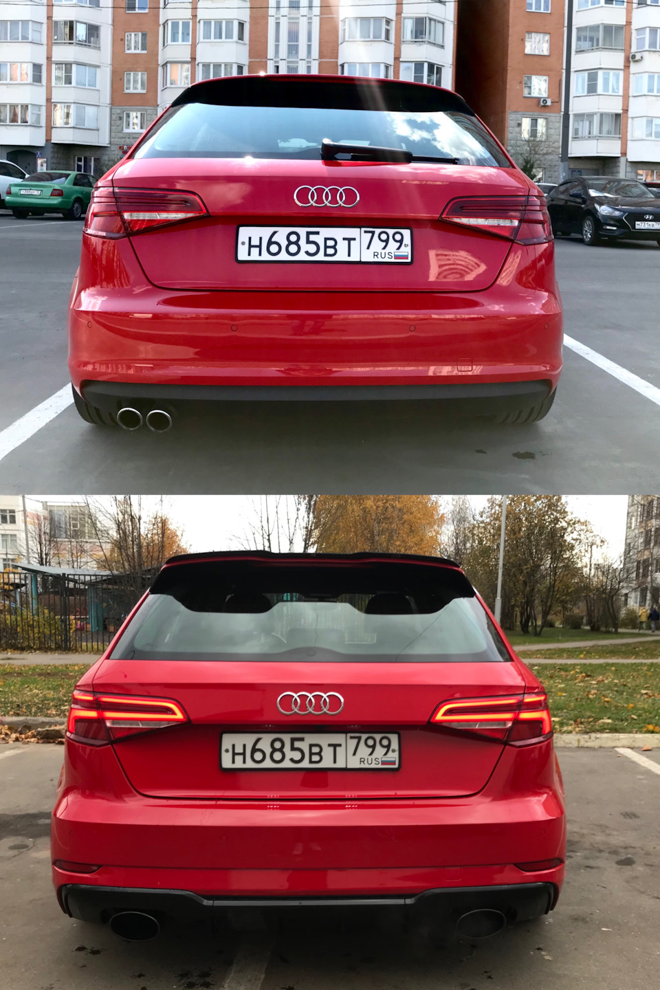 Правильный Sportback или S3 рест лук) — Audi A3 Sportback (8VA), 1,8 л,  2014 года | стайлинг | DRIVE2