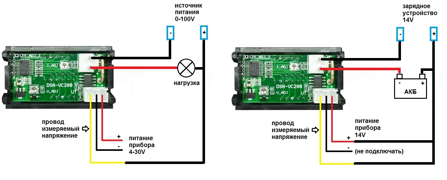 Амперметр в машину как подключить