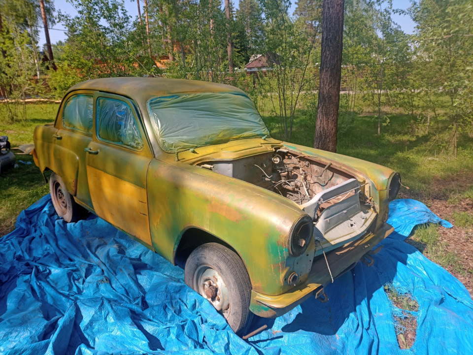 Первый слой — Москвич 407, 1,6 л, 1958 года | другое | DRIVE2