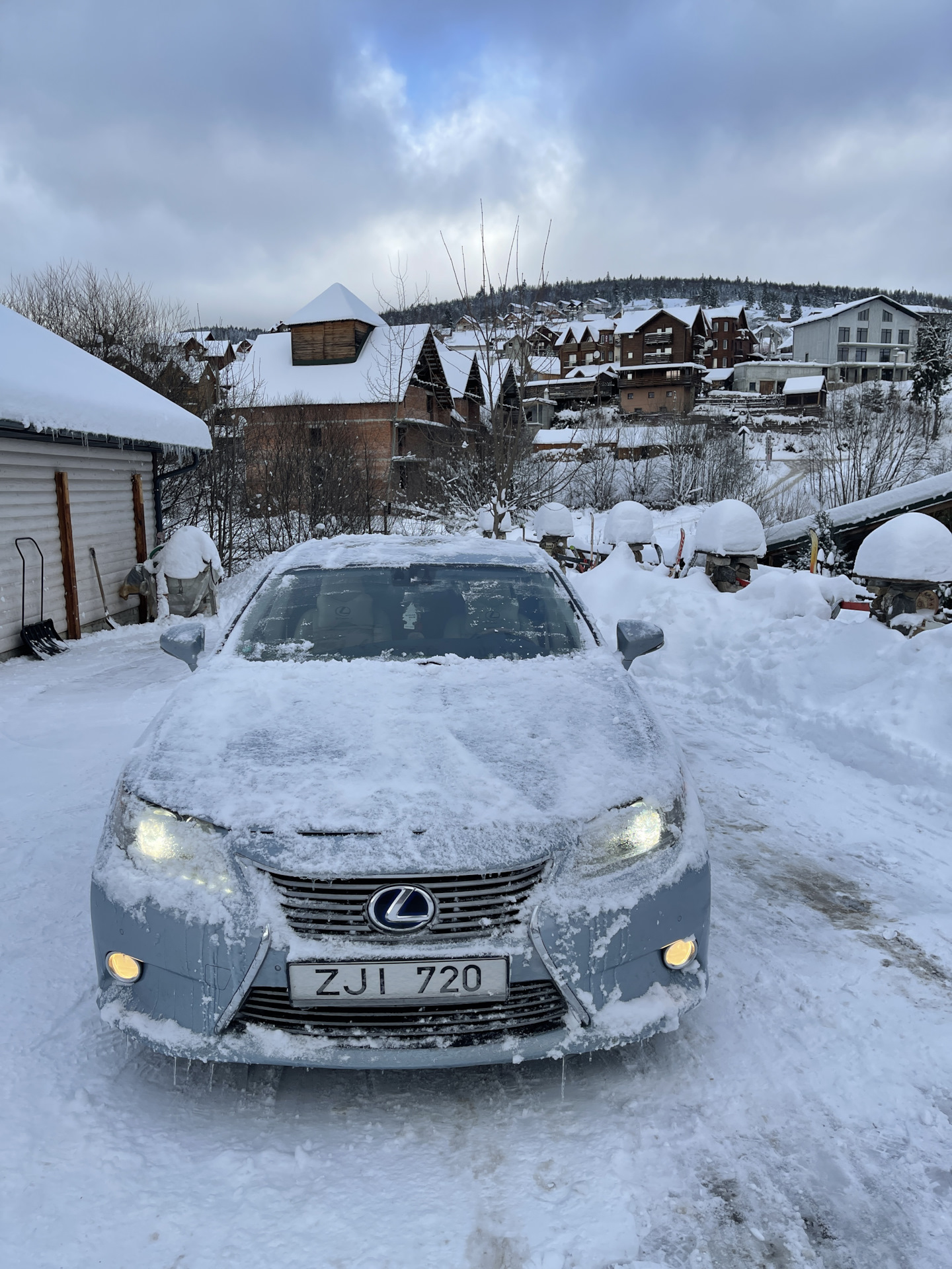 Зимняя резина китайская миф — Lexus ES 300h, 2,5 л, 2013 года | шины ...