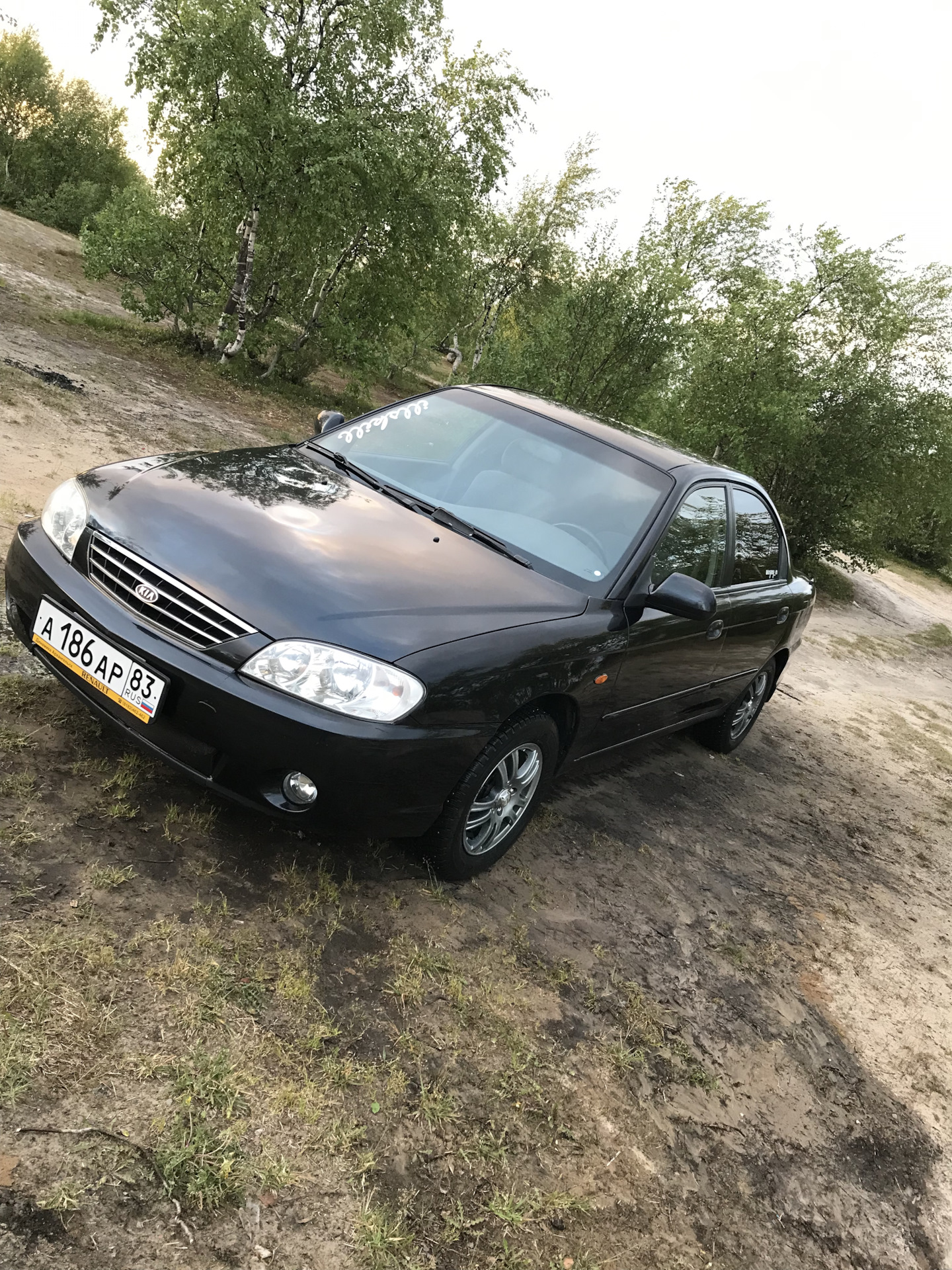 Помылись) — KIA Spectra, 1,6 л, 2006 года | мойка | DRIVE2