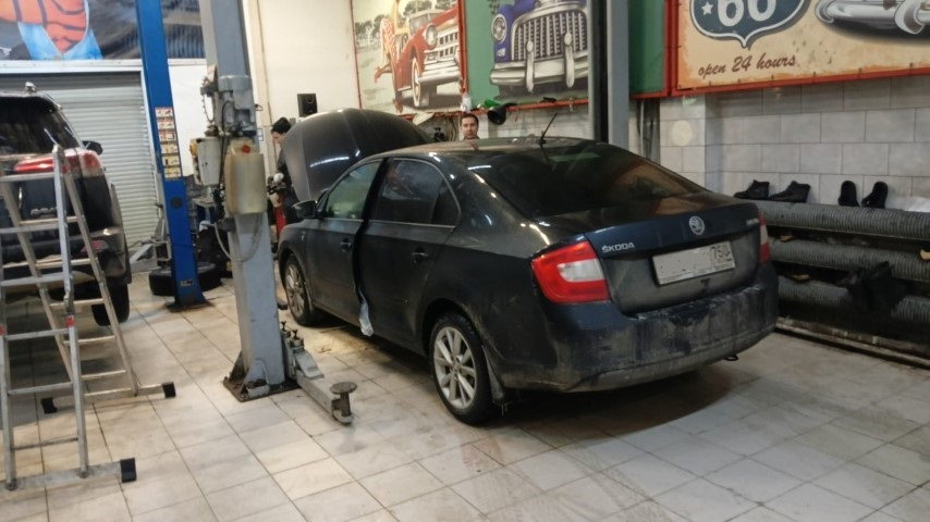 Ремонт акпп 09G на Škoda Rapid (Шкода Рапид). Успеть пока не встала ...