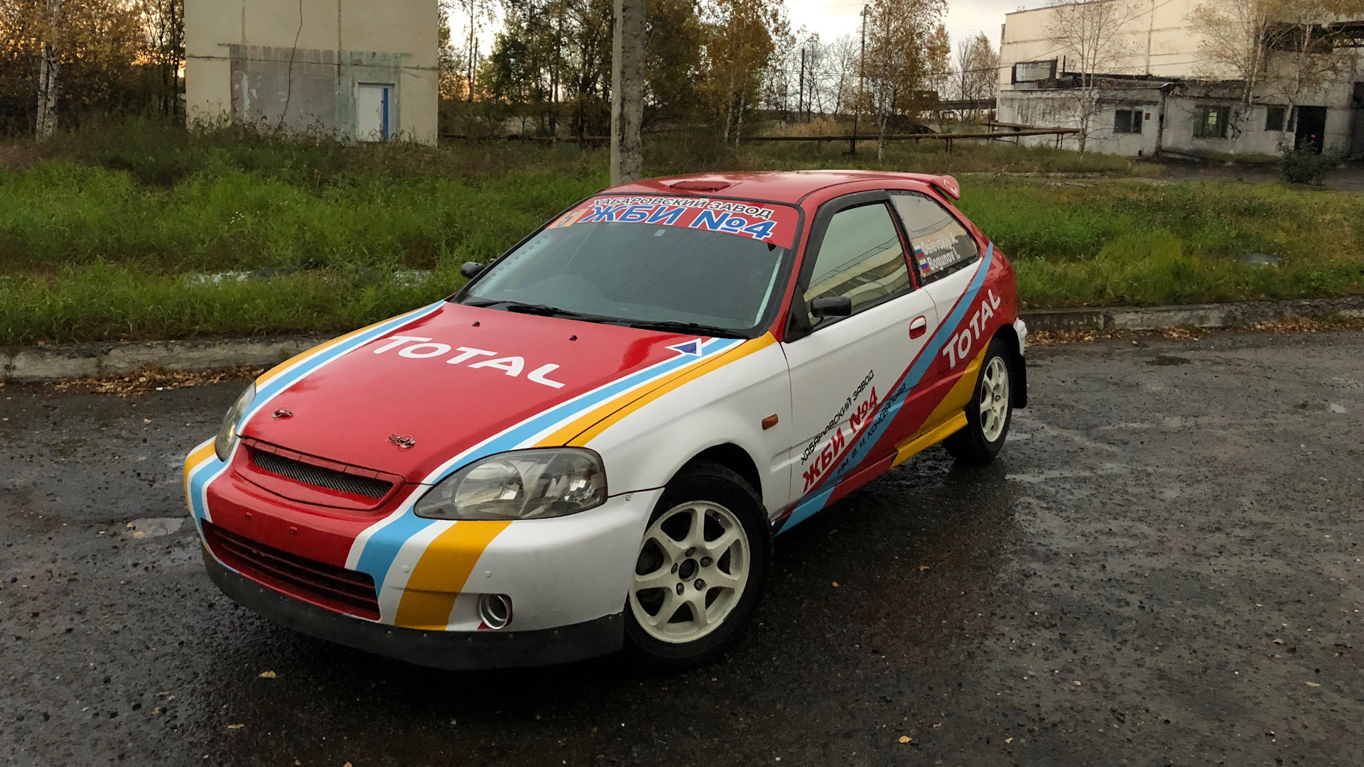 Honda Civic Type R (1G) 1.6 бензиновый 2001 | BFA Rally Car на DRIVE2