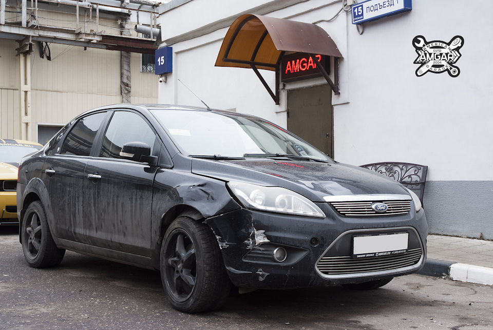 Ремонт подвески Ford Focus II рестайлинг после аварии — AMGAR на DRIVE2