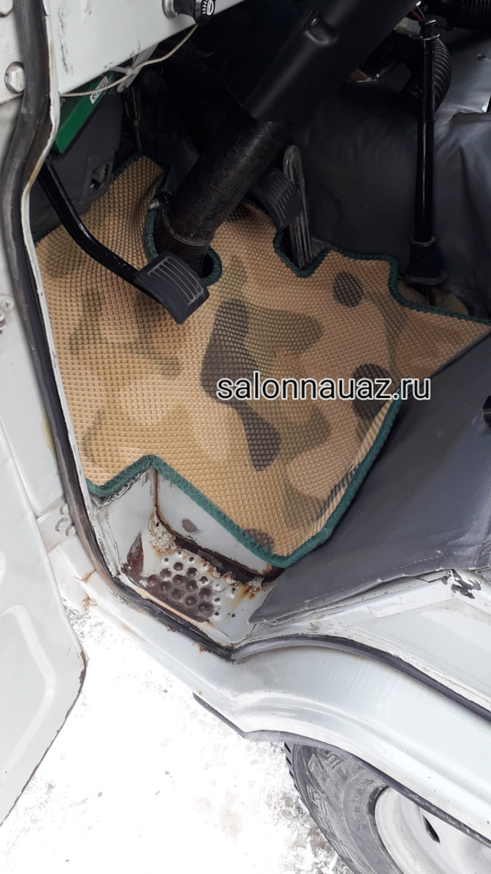 EVA коврики в кабину уаз буханка на УАЗ 2206, УАЗ 3909, УАЗ 39094, УАЗ ...