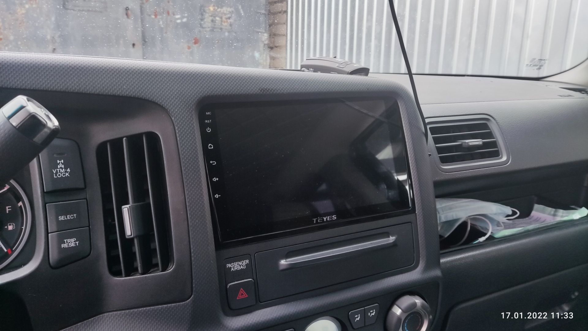 Установка teyes spro на Хонду Риджлайн спорт — DRIVE2