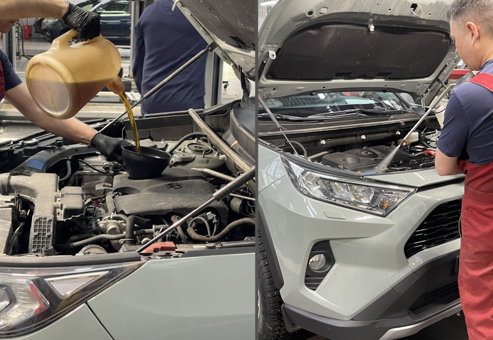 6 ТО — 61900км Тойота Люберцы — Toyota RAV4 (5G), 2 л, 2020 года ...