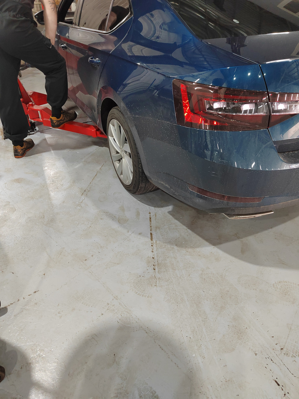 Photo from the logbook Skoda Superb Mk3