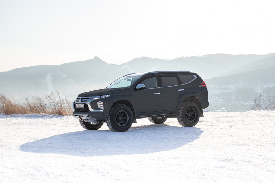 Arctic Trucks does its work on the Mitsubishi Montero Sport