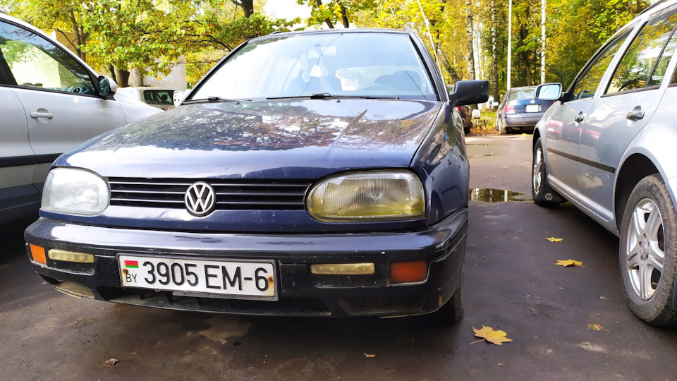 Замена фары ГОЛЬФ 3 — Volkswagen Golf Mk3, 1,9 л, 1996 года | запчасти ...