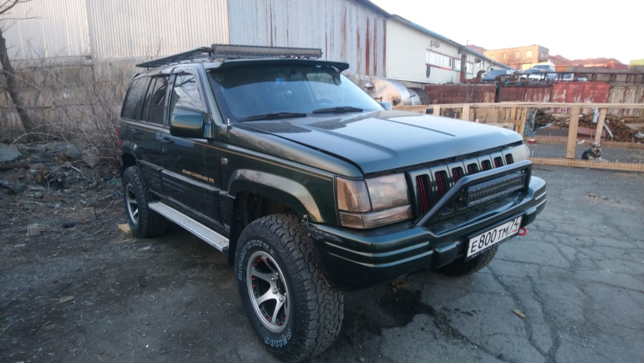 Экспедиционный багажник. — Jeep Grand Cherokee (ZJ), 5,2 л, 1996 года |  тюнинг | DRIVE2