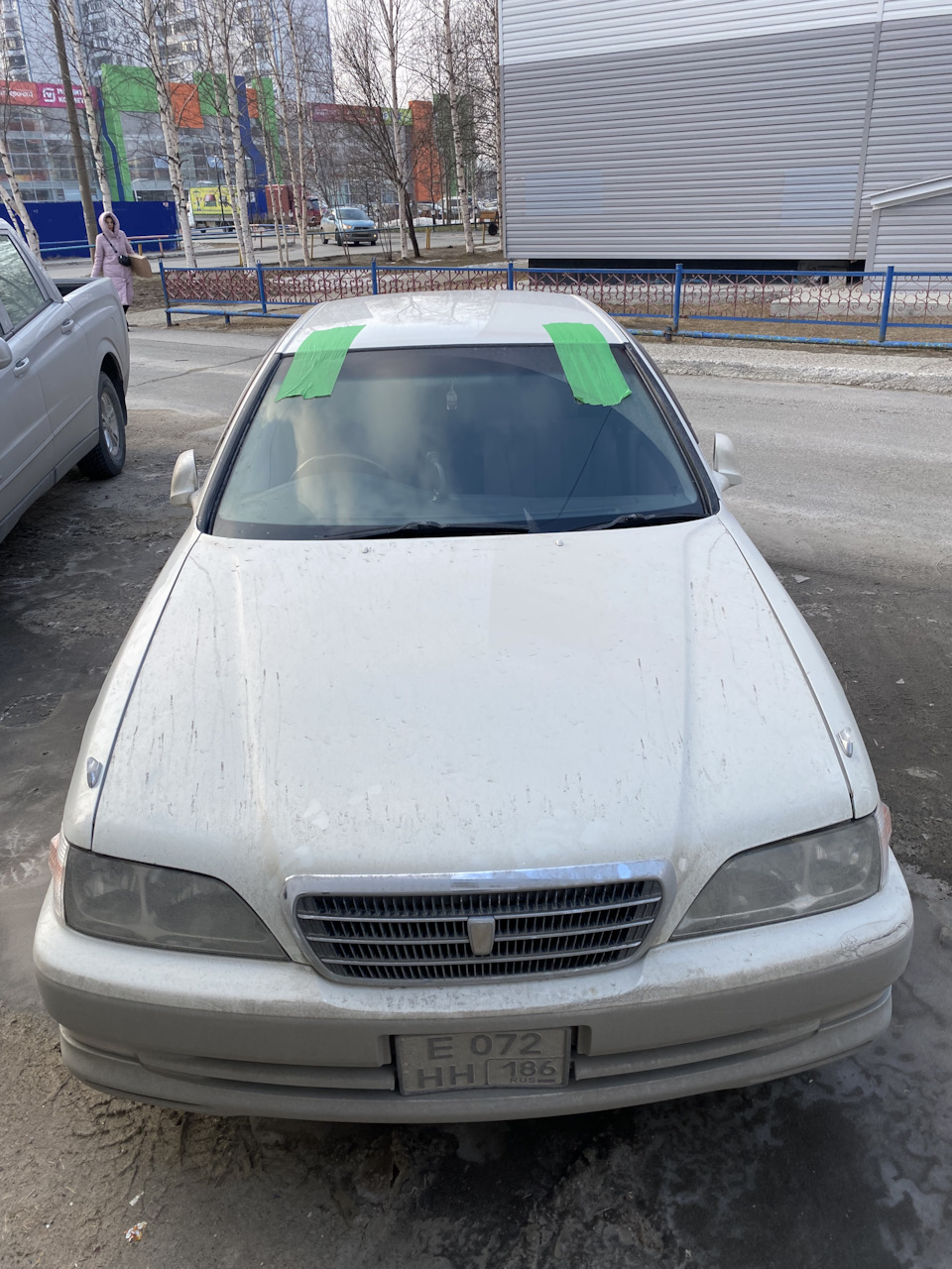 Проблема с течью лобового стекла — Toyota Cresta (100), 2 л, 2001 года |  наблюдение | DRIVE2