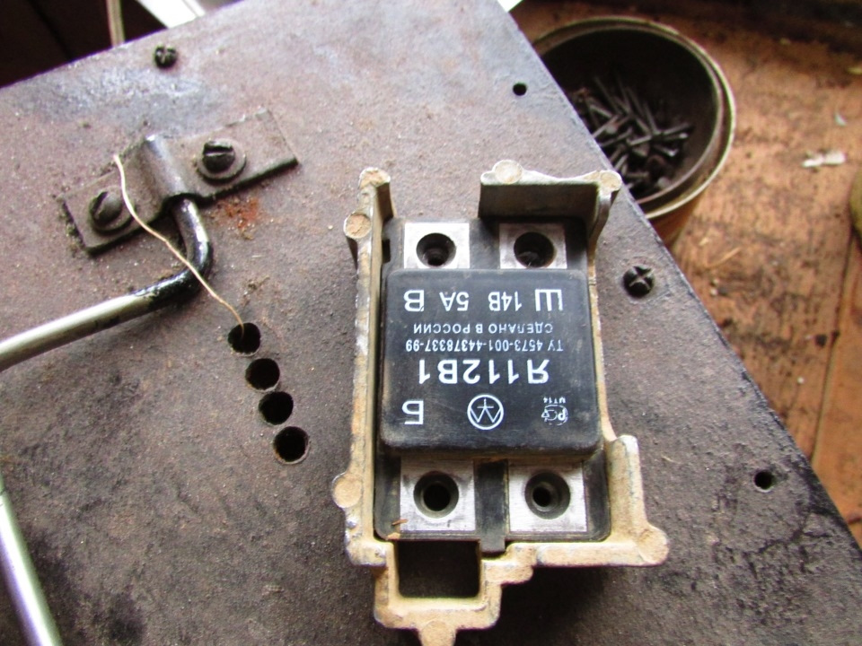 Реле регулятор для генератора ваз 2105 (г222) — Lada 21043, 1,6 л, 1986 ...