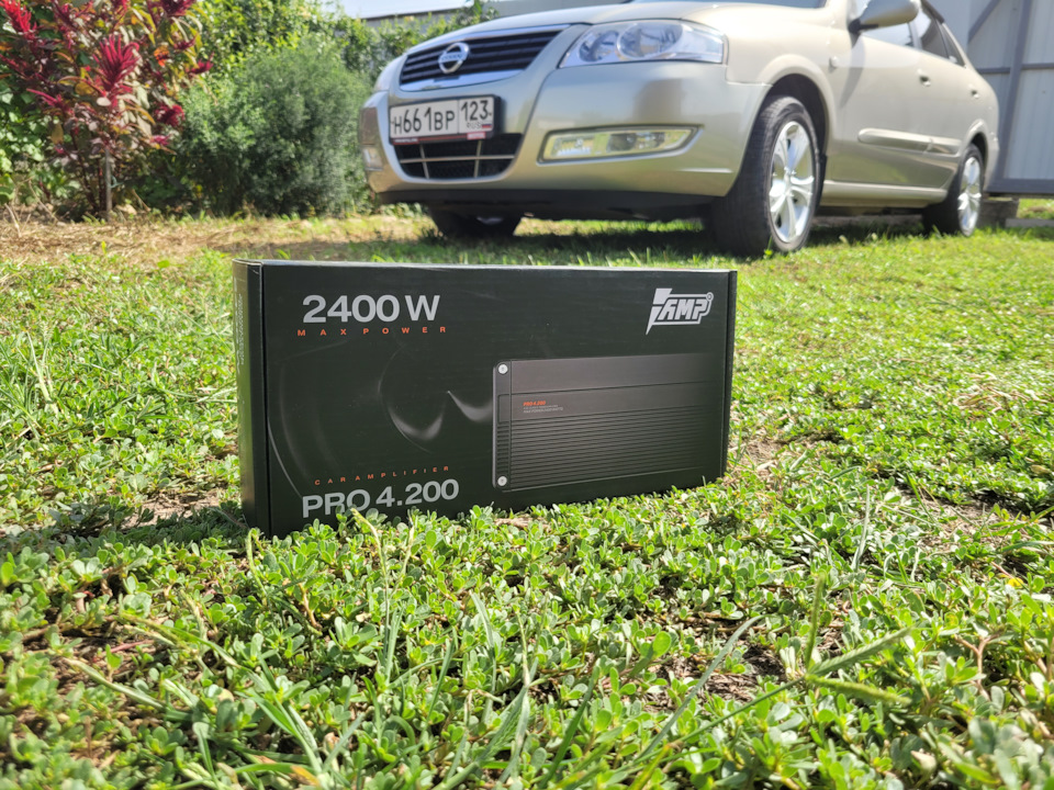 Подключение усилка AMP PRO 4.200 — Nissan Almera Classic (B10), 1,6 л ...