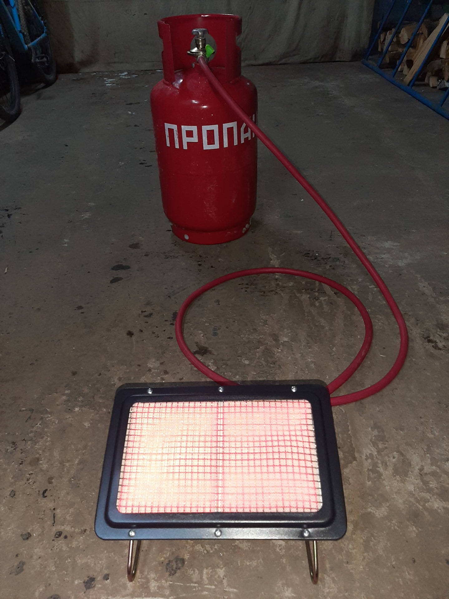 Газовый ИК обогреватель. — Сообщество «Гараж Мечты» на DRIVE2
