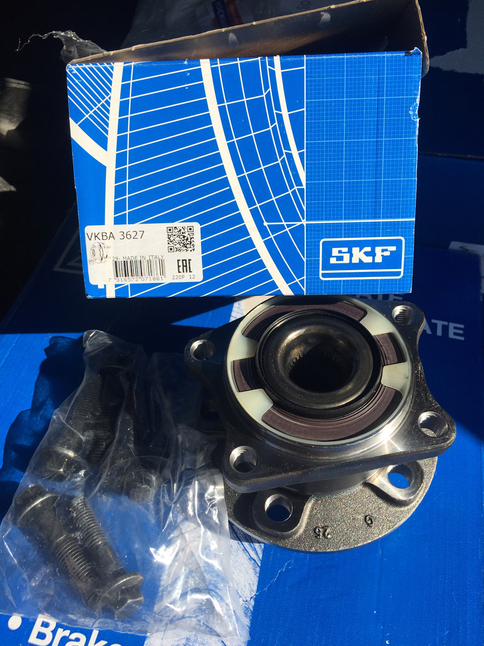 VKBA3627 Комплект подшипника ступицы колеса SKF | Запчасти на DRIVE2