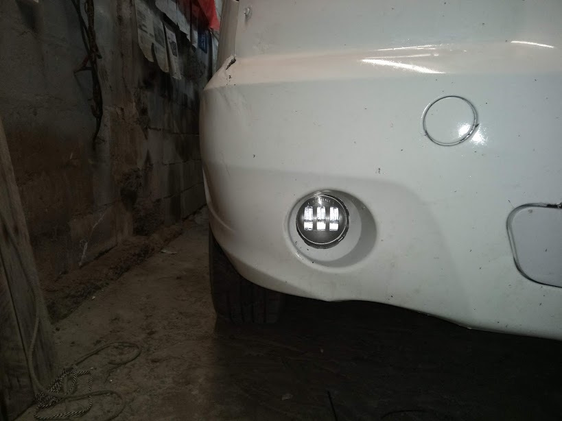 Приоровские LED ПТФ — ГАЗ Соболь, 2,4 л, 2004 года | аксессуары | DRIVE2