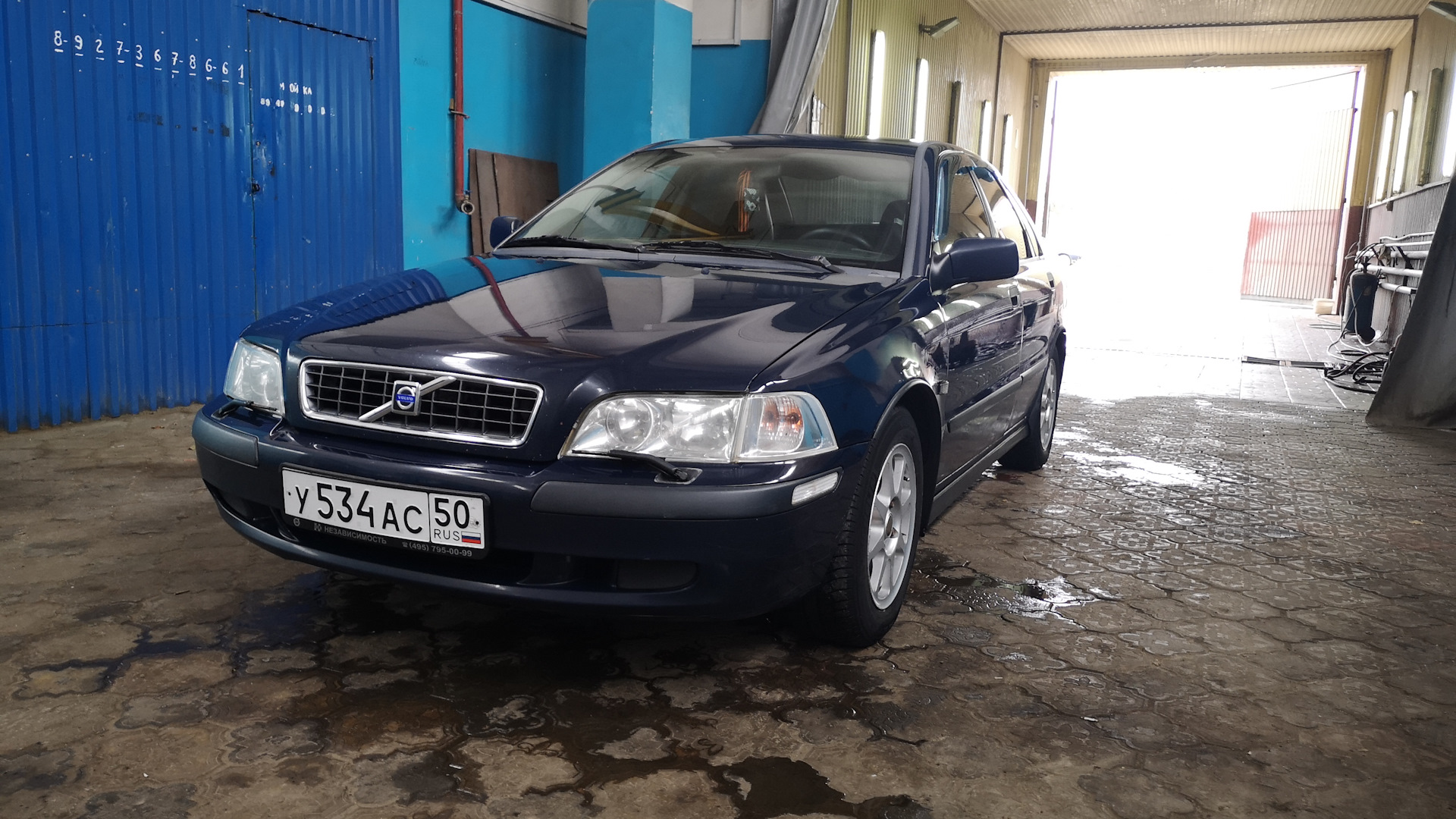 Volvo S40 (1G) 1.8 бензиновый 2003 | Темно-синий лосяш! на DRIVE2